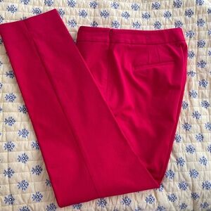 Red Ankle Length Pants by Talbots